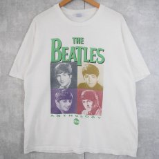 画像1: 90's THE BEATLES "ANTHOLOGY" ロックバンド プリントTシャツ XL (1)