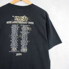 画像2: 2004 RUSH "30TH ANNIVERSARY TOUR" ロックバンドツアーTシャツ L (2)