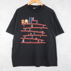 画像1: 2006 Nintendo DONKEY KONG ゲームプリントTシャツ XL (1)