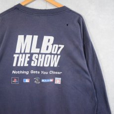 画像1: Play Station "MLB07 THE SHOW" 野球ゲームプリントロンT XL (1)