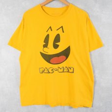 画像1: 【お客様お支払処理中】PAC-MAN ビデオゲームキャラクタープリントTシャツ L (1)