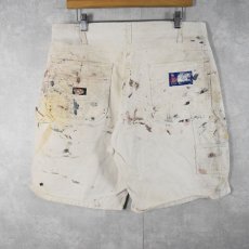 画像2: Dickies ペンキペイント ペインターショーツ W38 (2)