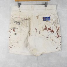 画像2: Dickies ペンキペイント ペインターショーツ W38 (2)