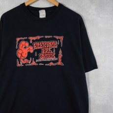 画像1: Electric Eel Shock ロックバンドTシャツ BLACK XL (1)