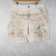 画像1: Dickies ペンキペイント ペインターショーツ W38 (1)