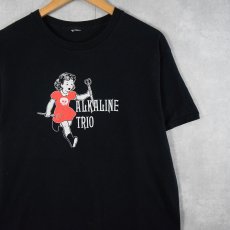 画像1: 2000's ALKALINE TRIO パンクロックバンドTシャツ BLACK  (1)