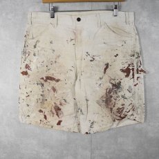 画像1: Dickies ペンキペイント ペインターショーツ W38 (1)