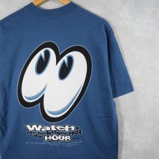 画像1: 90's USA製 "EYES ON THE SKIES." 聖書プリントTシャツ L (1)