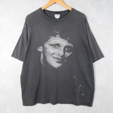 画像1: Terry Fox CANADA製 義足マラソンランナー プリントTシャツ XL (1)