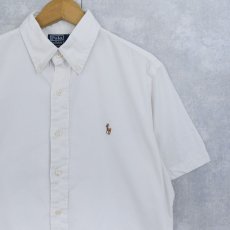 画像1: POLO Ralph Lauren "CUSTOM FIT DRESS SHIRT" ロゴ刺繍 コットンボタンダウンシャツ SIZE15 1/2 (1)