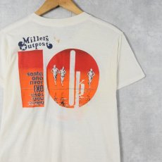 画像2: 70〜80's NIKE 社外タグ 4連ロゴ "Millers Outpost" ロゴプリントTシャツ (2)