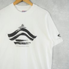 画像1: 90's USA製 JAPANESE AMERICAN NATIONAL MUSEUM ミュージアムプリントTシャツ L (1)