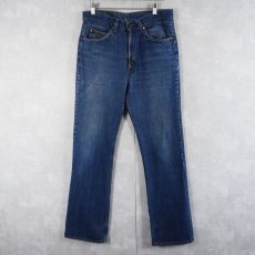 画像1: 80's Levi's 517 USA製 オレンジタブ デニムパンツ W33 (1)