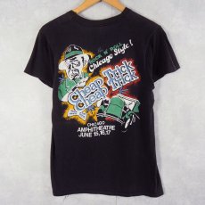 画像2: 70's Cheap Trick ロックバンドプリントTシャツ BLACK L (2)