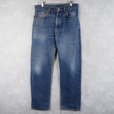 画像1: 2000's Levi's 505 "REGULAR FIT STRAIGHT LEG" USA製 デニムパンツ W33 (1)