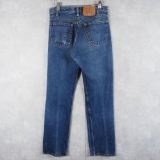 画像2: 80's Levi's 501 USA製 デニムパンツ W29 (2)