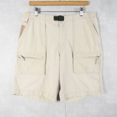 画像1: GAP リップストップ コットンカーゴショーツ M (1)