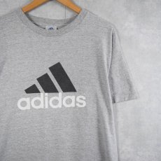 画像1: adidas ロゴプリントTシャツ M (1)