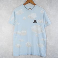 画像1: 90's René Magritte USA製 アートプリントTシャツ L (1)