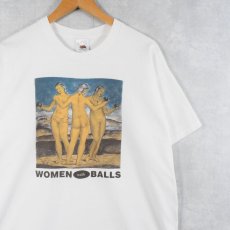 画像1: 90's Raffaello CANADA製 "The Three Craces" アートプリントTシャツ XL (1)