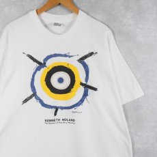 画像1: 90's Kenneth Noland "Context is The Key"アートプリントTシャツ ONE SIZE (1)