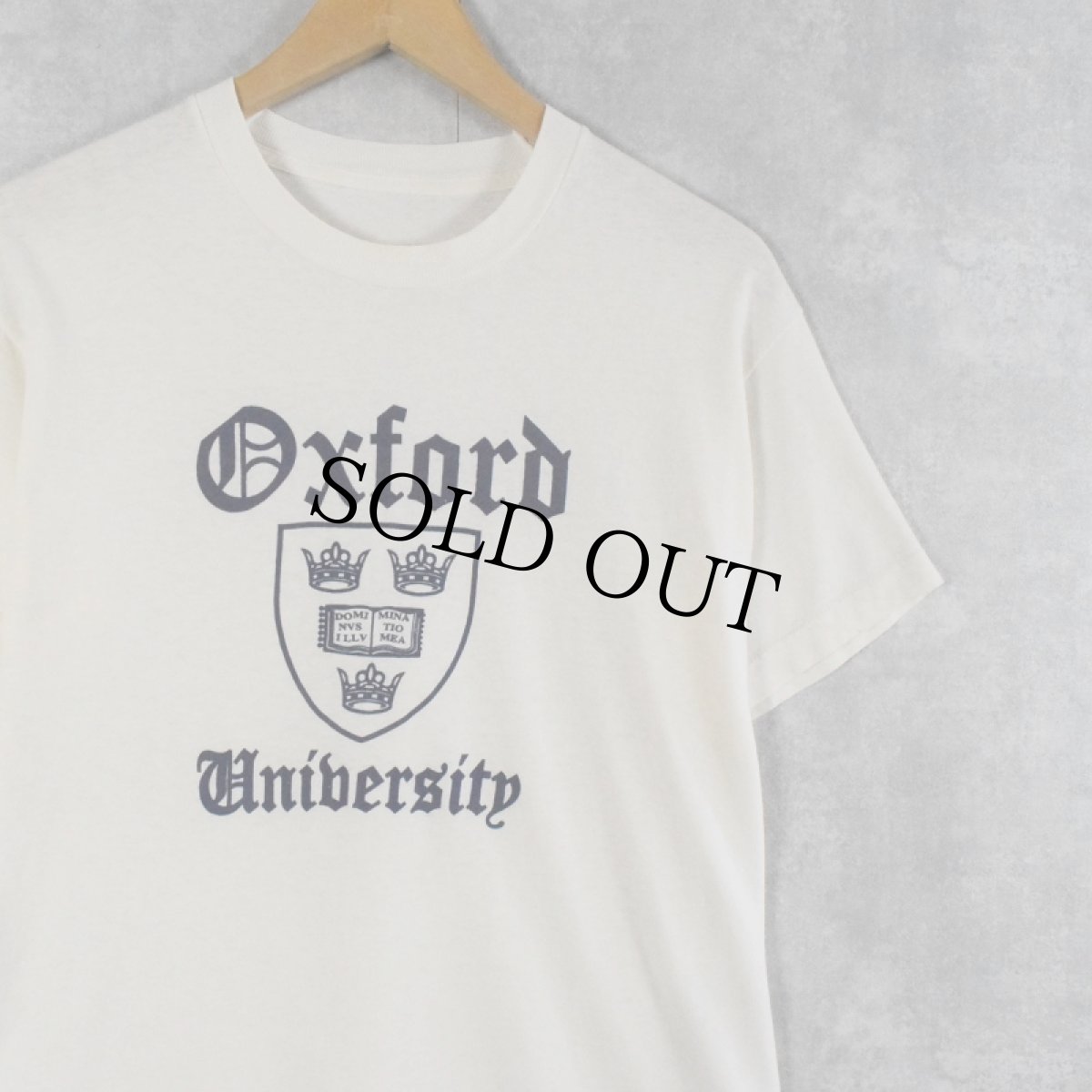 画像1: 70's "Oxford Unibersity" プリントTシャツ (1)