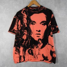 画像1: 90's CELINE DION USA製 手刷り 大判プリントTシャツ DEADSTOCK XL (1)