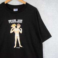 画像1: PEARL JAM "Vital Circulation Tour" ロックバンドツアーTシャツ BLACK XL (1)