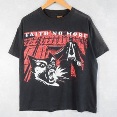 画像1: 【お客様専用ページ】90's FAITH NO MORE USA製 オルタナティヴ・ロックバンド プリントTシャツ BLACK L (1)