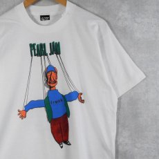 画像1: 90's PEARL JAM CANADA製 "freak" ロックバンドツアーTシャツ L (1)