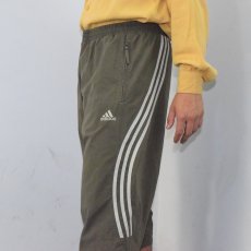 画像1: adidas サイドライン イージーハーフパンツ KHAKI M (1)