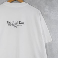 画像2: 90's The Black Dog USA製 犬プリントTシャツ XL (2)