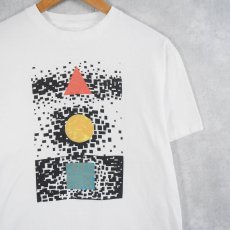 画像3: 90's 幾何学柄 プリントTシャツ (3)