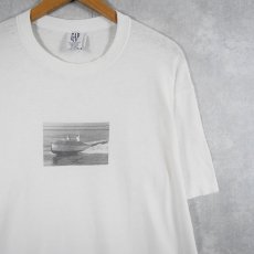 画像2: 90's GAP USA製 フォトプリントTシャツ S (2)