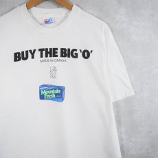 画像1: 90's Mountain Fresh by dial USA製 "BUY THE BIG O" 企業プリントTシャツ XL (1)