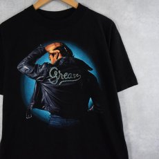 画像1: 90's GREASE USA製 ミュージカルコメディ映画プリントTシャツ BLACK L (1)