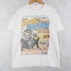 画像1: FREQUENCY FESTIVAL 2014 ミュージックフェスティバルTシャツ XL (1)