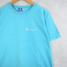 画像1: 90's Champion USA製 ロゴプリントTシャツ L (1)