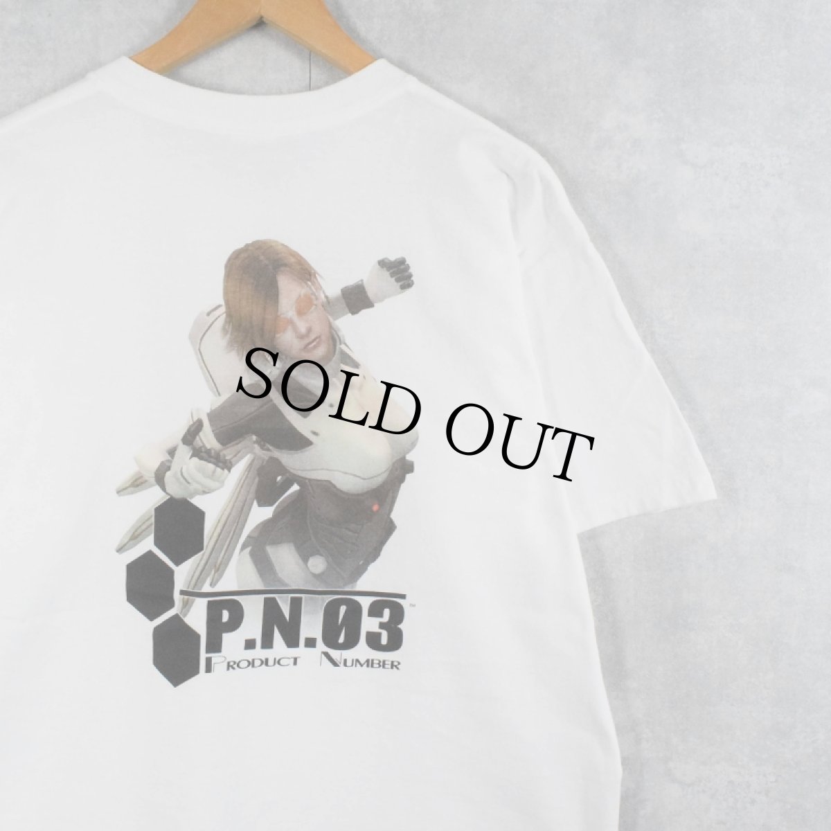 画像1: P.N.03 ゲームキャラクタープリントTシャツ XL (1)