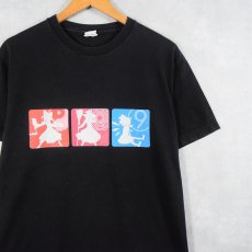 画像1: 2000's 東方Project "悪林檎 Bad Apple!!" キャラクタープリントTシャツ BLACK M (1)