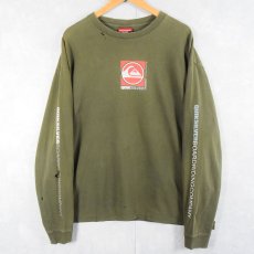 画像1: QUIK SILVER ロゴプリントロンT XL (1)