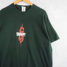 画像1: Slipknot ヘヴィメタルバンドプリントシャツ XL (1)