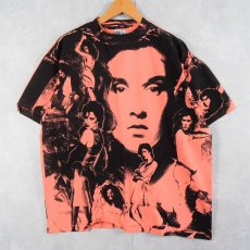 画像1: 90's CELINE DION USA製 手刷り 大判プリントTシャツ DEADSTOCK XL (1)