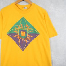 画像1: 90's USA製 "Knowledge Is The Best Rap" ヒップホップTシャツ L (1)