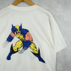 画像2: 80〜90's MARVEL COMICS アイアン・フィスト×ウルヴァリン ハンドペイントTシャツ (2)