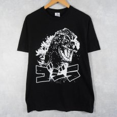 画像1: GODZILLA "ゴジラ" キャラクタープリントTシャツ M (1)