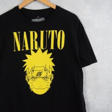 画像1: 2000's NARUTO -ナルト- 疾風伝 ロックバンドパロディTシャツ XL (1)