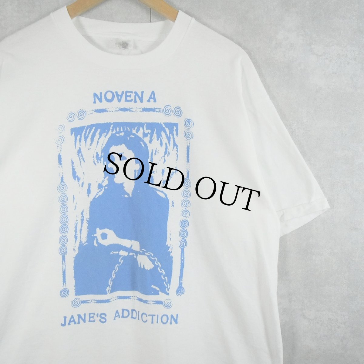 画像1: 90's JANE'S ADDICTION "Novena" ロックバンドプリントTシャツ (1)