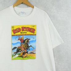 画像1: 90's RED RYDER Comics USA製 コミックプリントTシャツ XL (1)