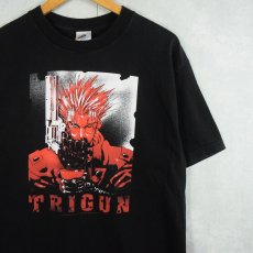 画像1: 2005 TRIGUN 漫画プリントTシャツ BLACK L (1)